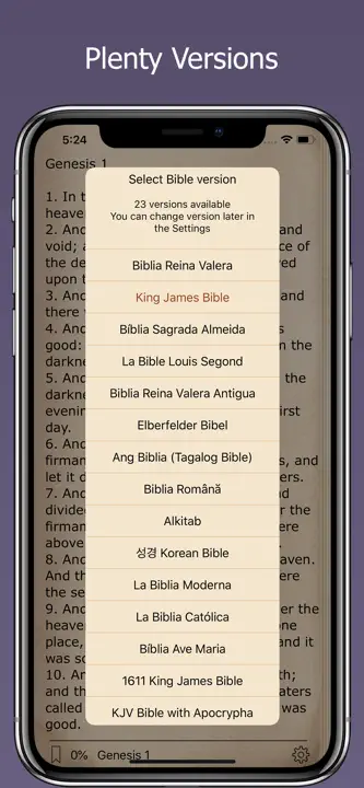 Holy Bible for Daily Readingのスクリーンショット（2/4）