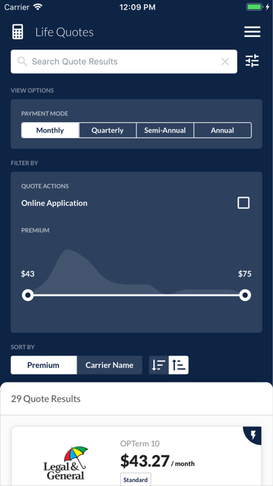 Madison Brokerage Advisor Screenshot