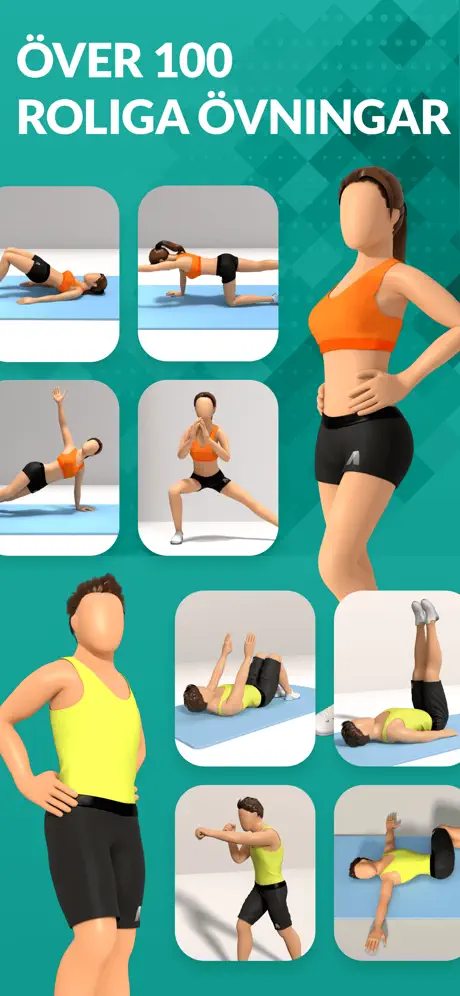 7-minutersträning – fitnessapp