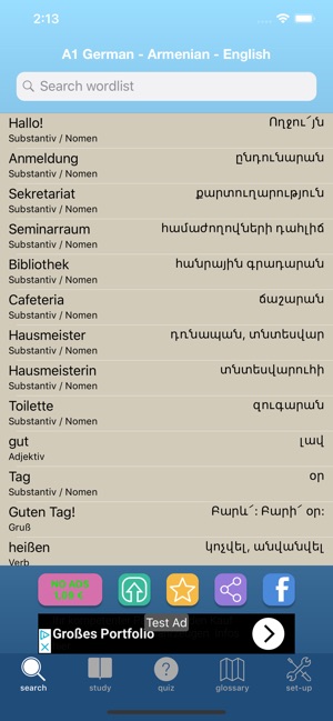 Armenisch Deutsch Vokabeln