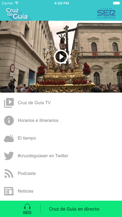 Cruz de Guía Radio Sevilla Screenshot