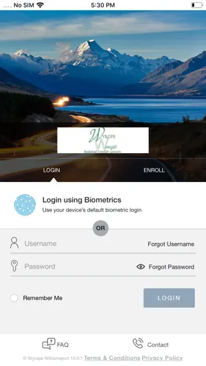 Wyrope FCU Credit screenshot 1