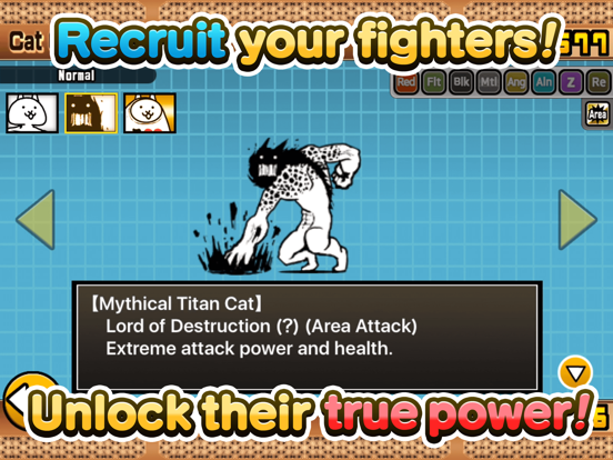 The Battle Cats iPad app afbeelding 3