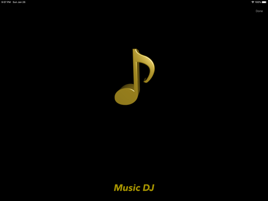 Music DJ iPad screenshot 4 - Music app