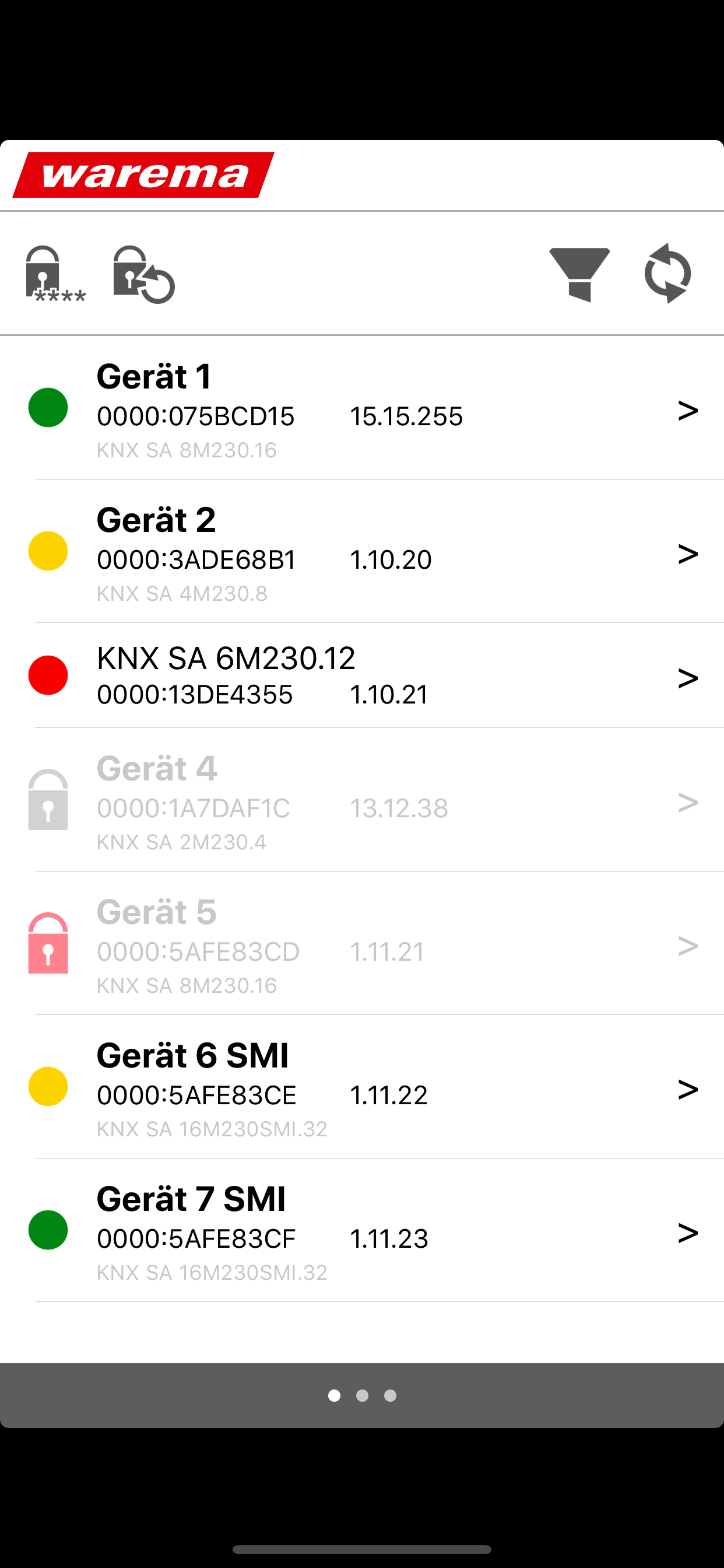WAREMA KNX SA App