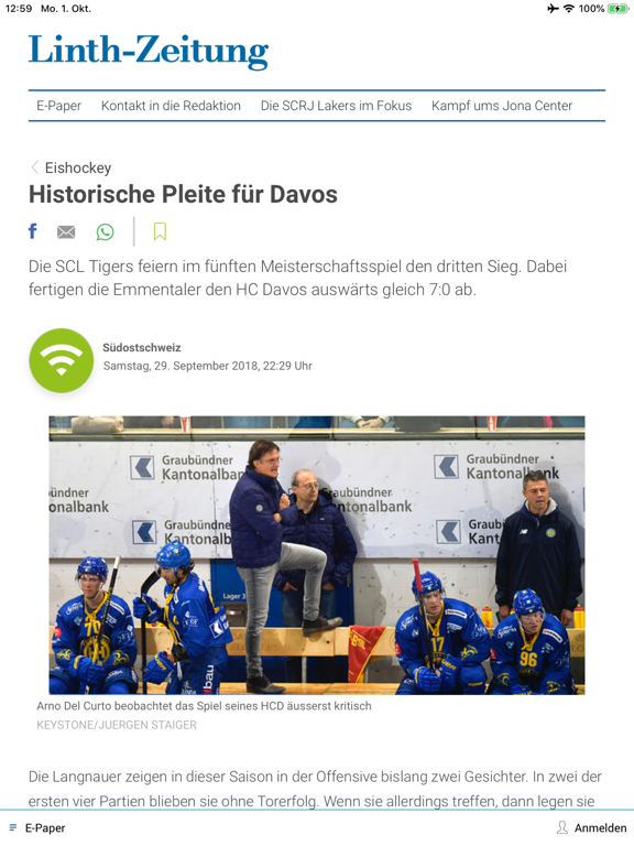 Screenshot #6 pour Linth-Zeitung