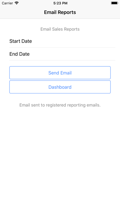 RoyalPOS Merchant Screenshot