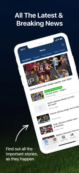 Game screenshot Rugby League Live: NRL Scores mod apk