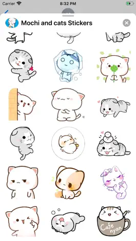 Game screenshot Mochi & Cats Stickers hack