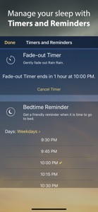 Rain Rain Sleep Sounds screenshot #5 for iPhone