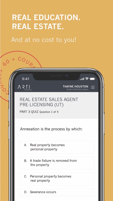 ARTI® Academics Screenshot