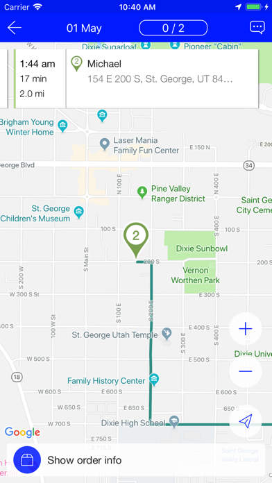 Screenshot #2 pour Fleettrack Logistics