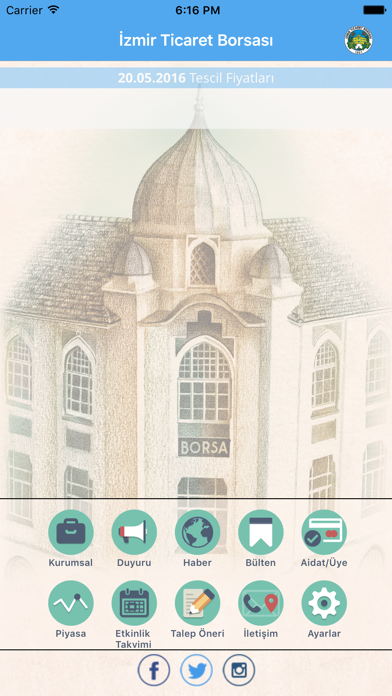 Screenshot #1 pour İzmir Ticaret Borsası