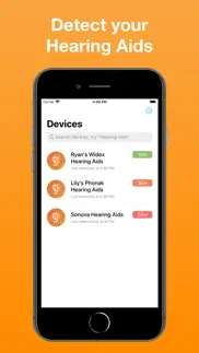 find lost hearing aids iphone screenshot 2