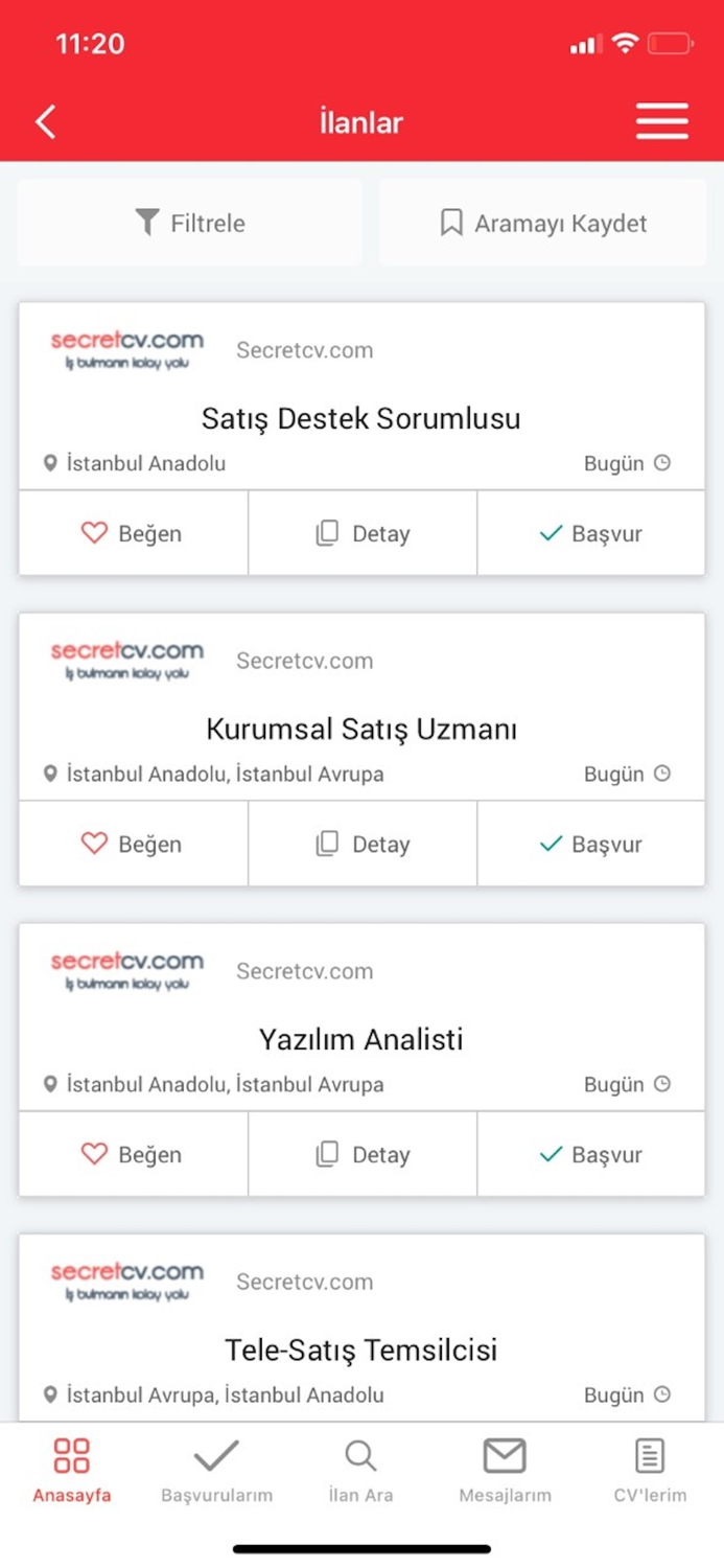 Secretcv İş İlanları