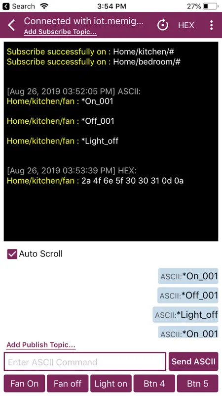 MQTT Terminal Pro screenshot 3 of 8