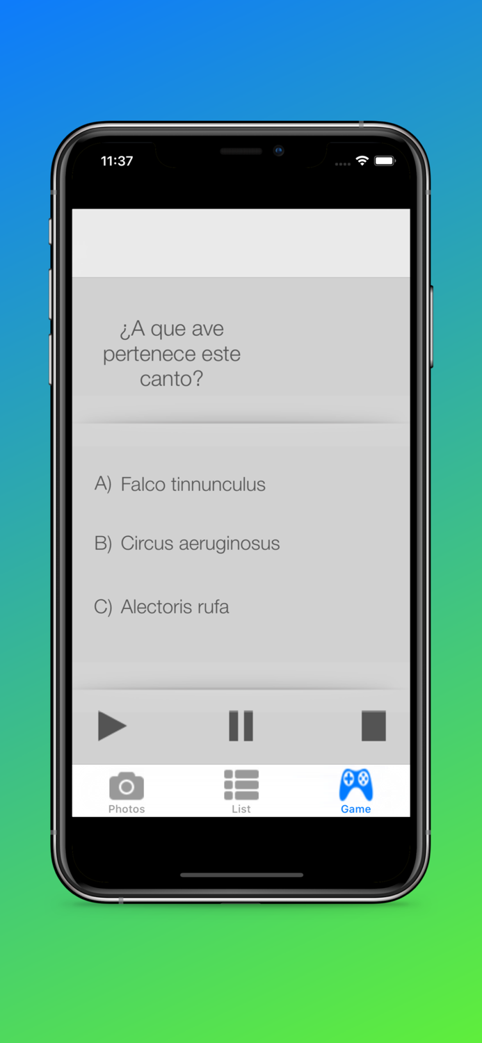Birds Songs App ornithology