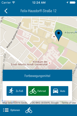 Universität Greifswald screenshot 3