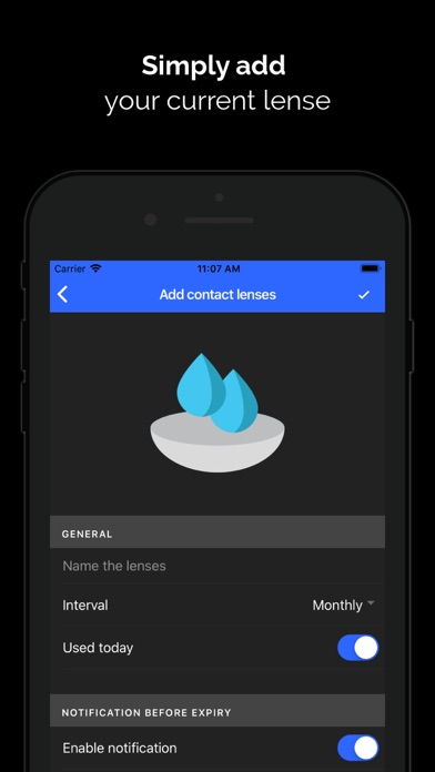 iLense - Contact Lenses Helper screenshot 4