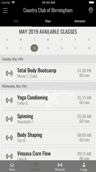 CCB Fitness screenshot 3