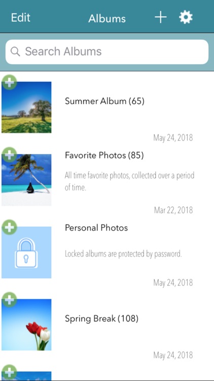Photo Album Private Organizer