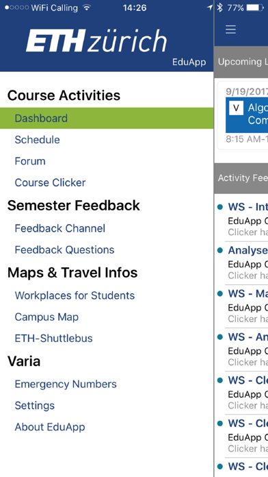 ETH EduApp Screenshot