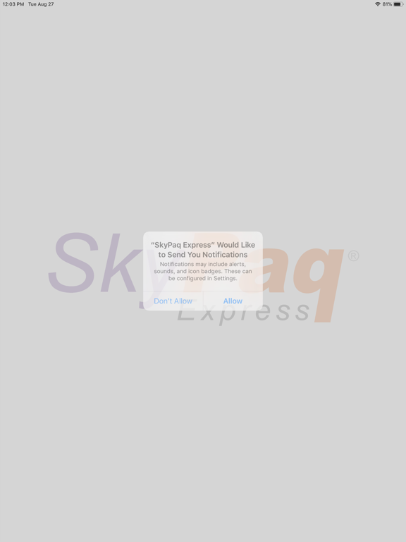 Screenshot #4 pour SkyPaq Express