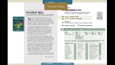 Anuário da Justiça iPhone screenshot 5 - Reference app