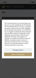 NVLSP VA Benefit Identifier screenshot #5 for iPhone