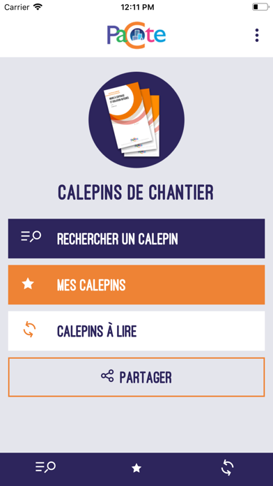 Screenshot #2 pour Mes Calepins de Chantier