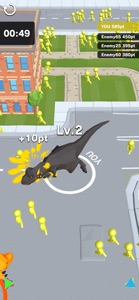 Dinosaur Rampage screenshot #2 for iPhone