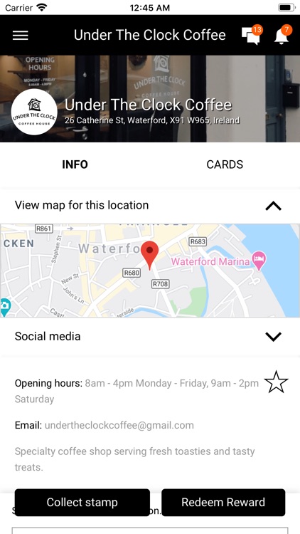 Under The Clock Coffee