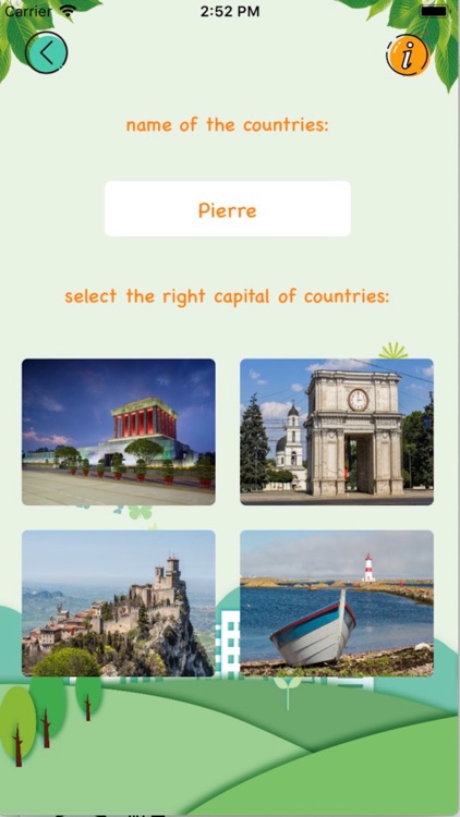 capital and places of interest