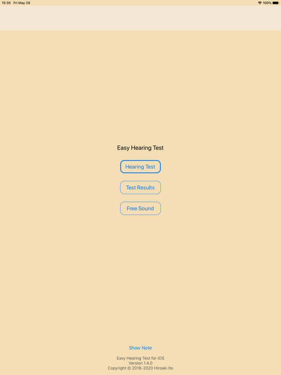 Screenshot #4 pour Easy Hearing Test