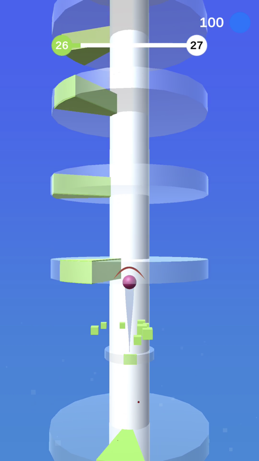 #8. Helix Bounce (iOS) 由: Mohammad Oumari