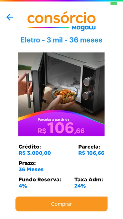 Consórcio Magalu - Cliente screenshot-5