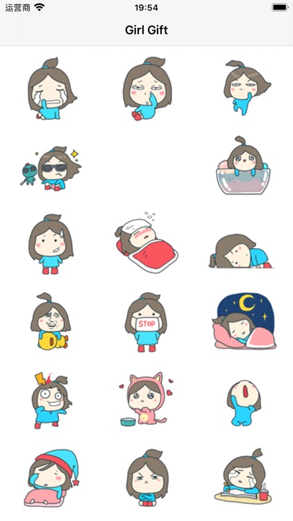 Girl-Stickers
