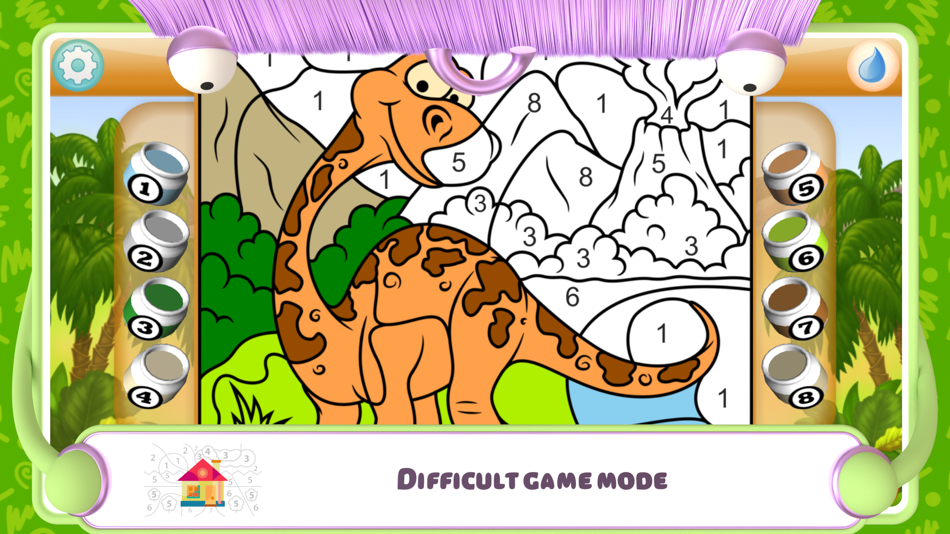 #4. Paint by Numbers - Dinosaurs (iOS) 由: Kedronic UAB