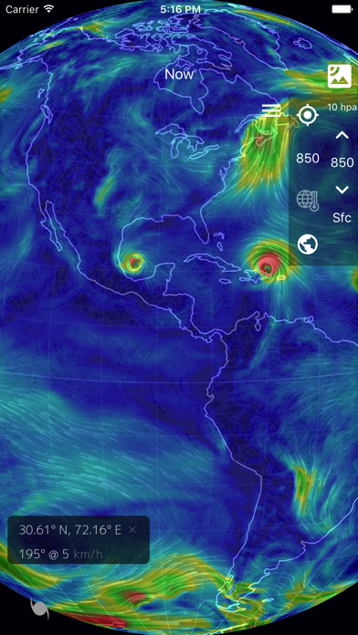 Wind Map: 3D Hurricane Trackerのおすすめ画像3