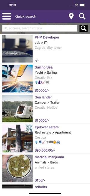 Classified ADS InfinityMarket