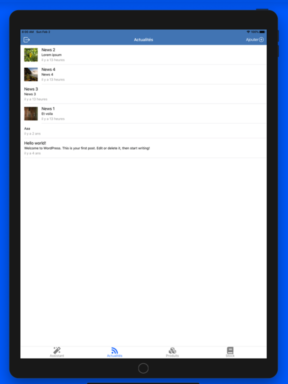 App screenshot
