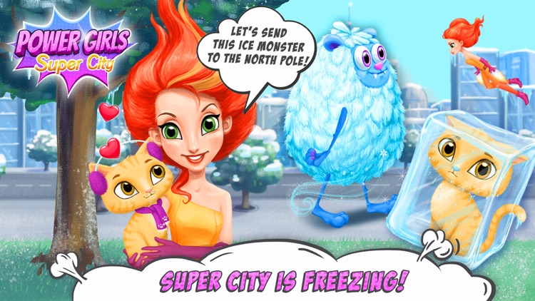 Power Girls Super City No Ads screenshot-3