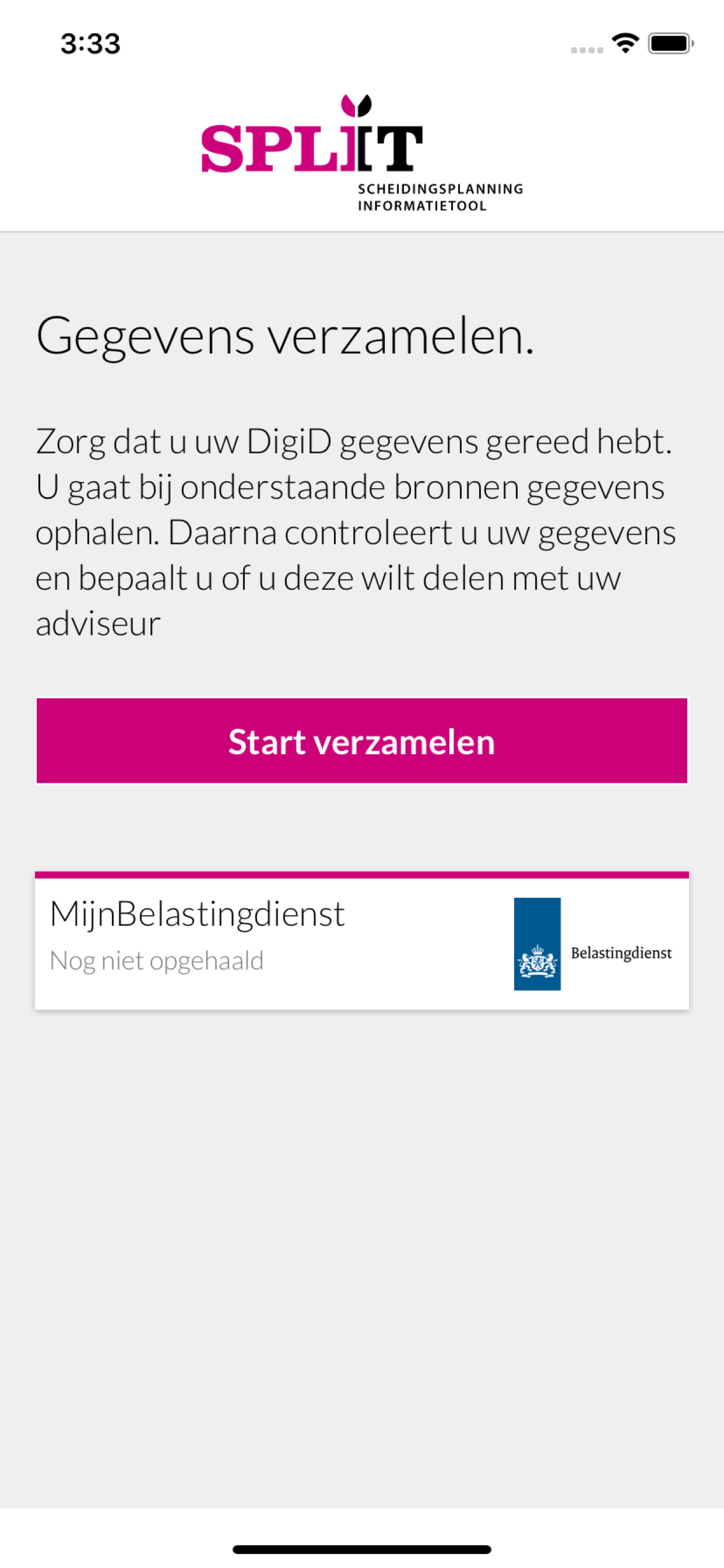 Split-Online app
