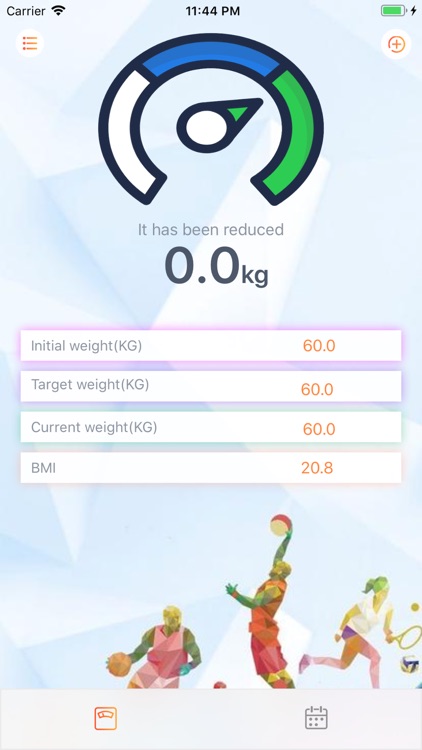 Esercizio peso record di perdi