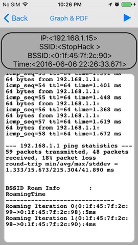 Wi-Fi Roam Test Toolのおすすめ画像5