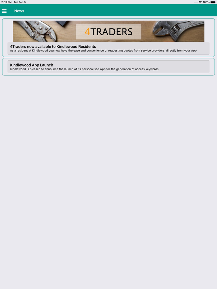 Kindlewood Residents App