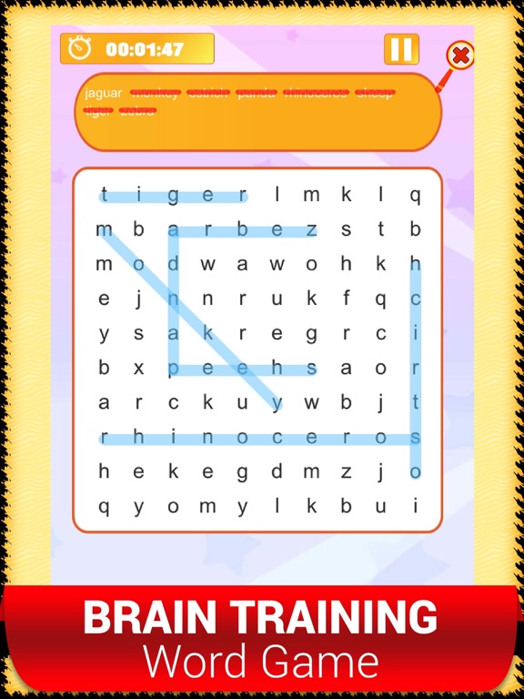 Word Search Games: Puzzles App iPad screenshot 4 - Games app