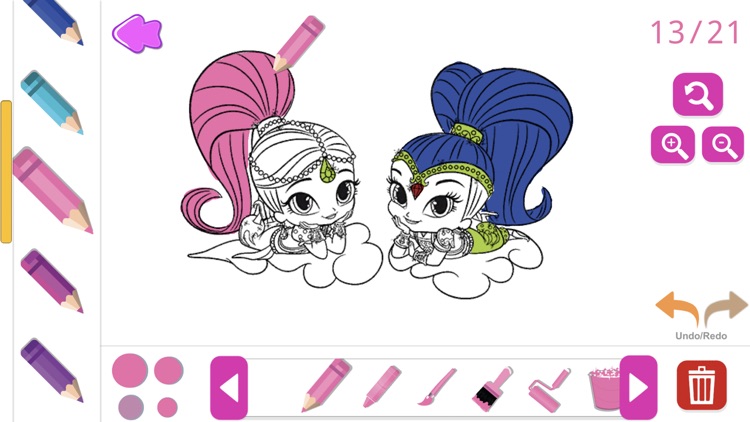 Glitter Gacha Coloring book on the App Store