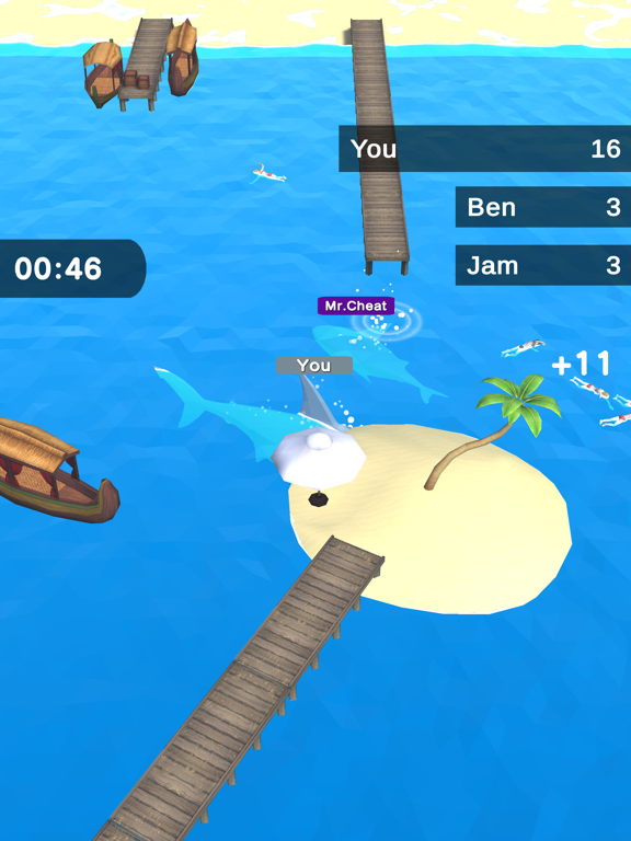 Shark Battle iPad screenshot