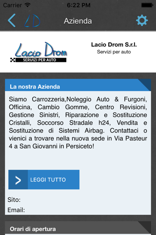 Carrozzeria Lacio Drom screenshot 2